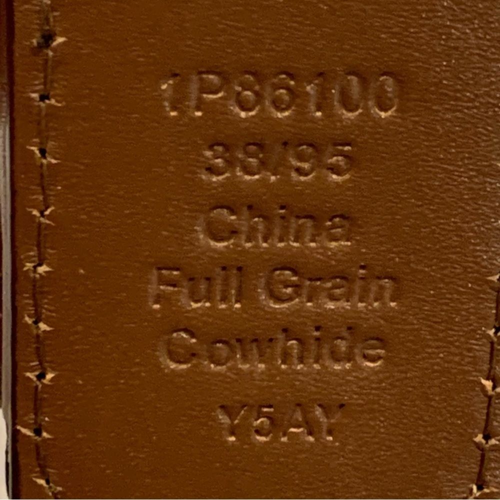 Perry Ellis Portfolio Tan Rope Belt - Picture 5 of 6